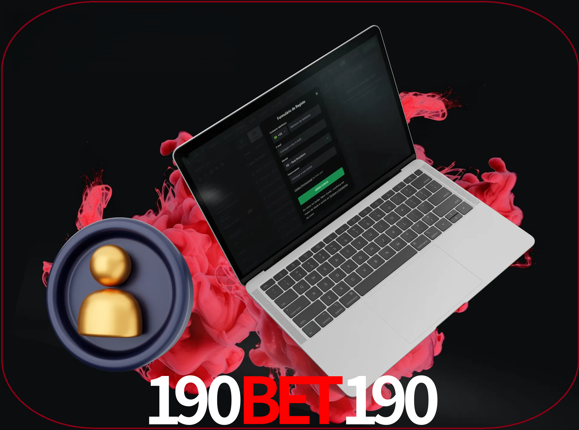 No cabeçalho do site 190BET190, clique no botão que o levará a um formulário especial onde terá de introduzir as suas informações actuais.